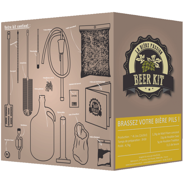 Beer Kit : le kit de brassage idéal – La cave à bières beziers